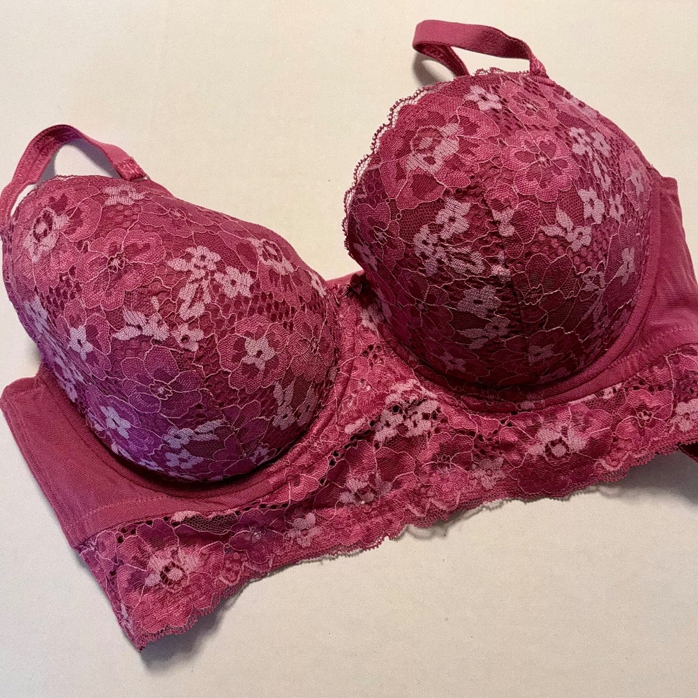 Plus size 40 D Adore me Pink Bra
